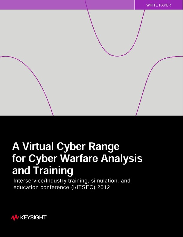 A Virtual Cyber Range for Cyber Warfare Analysis and Training