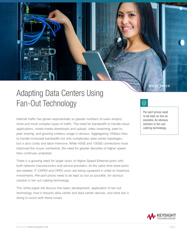 Adapting Data Centers Using Fan-Out Technology