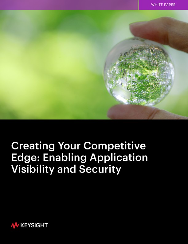 Creating Your Competitive Edge: Enabling Application Visibility and Security