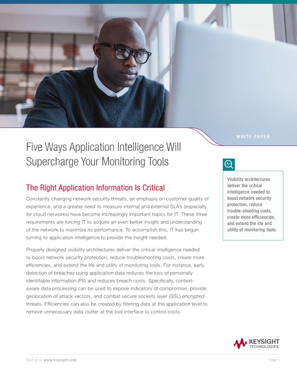 Five Ways Application Intelligence Will Supercharge Your Monitoring Tools