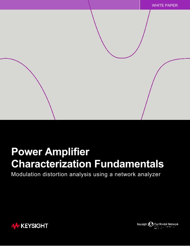 Rental Partners - Power Amplifier Characterization Fundamentals