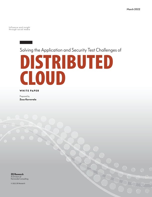 Solving the Application and Security Test Challenges of Distributed Cloud