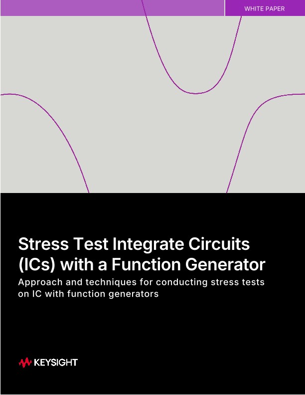 Stress Test Integrate Circuits (ICs) with a Function Generator