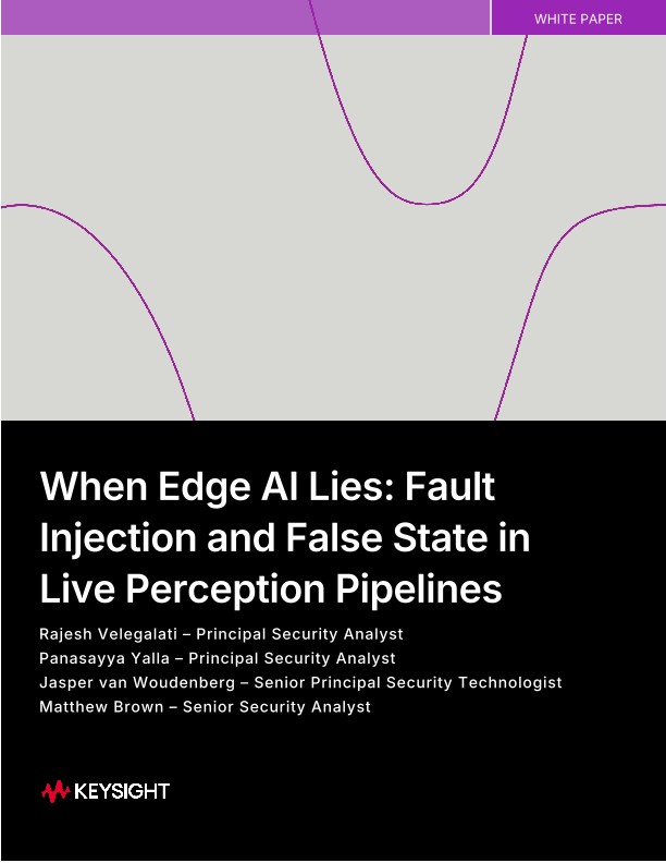 When Edge AI Lies: Fault Injection and False State in Live Perception Pipelines