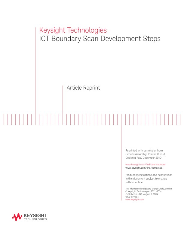 ICT Boundary Scan Development Steps