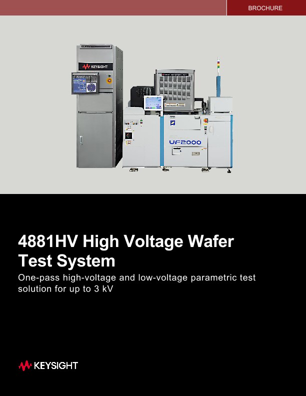 4881HV High Voltage Wafer Test System