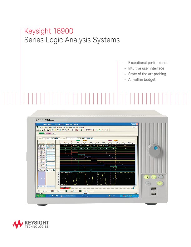 16900 Series Logic Analysis Systems 