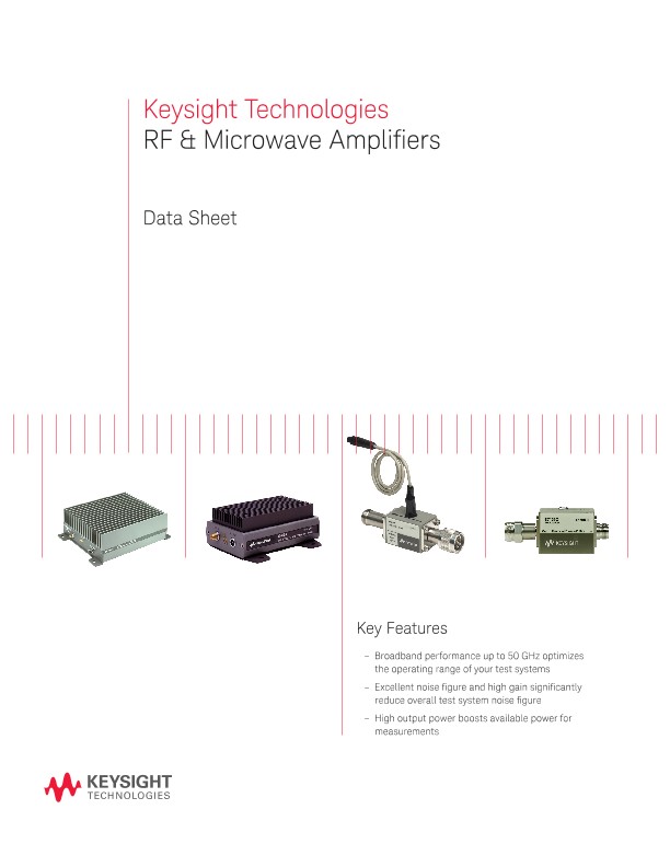 RF & Microwave Amplifiers
