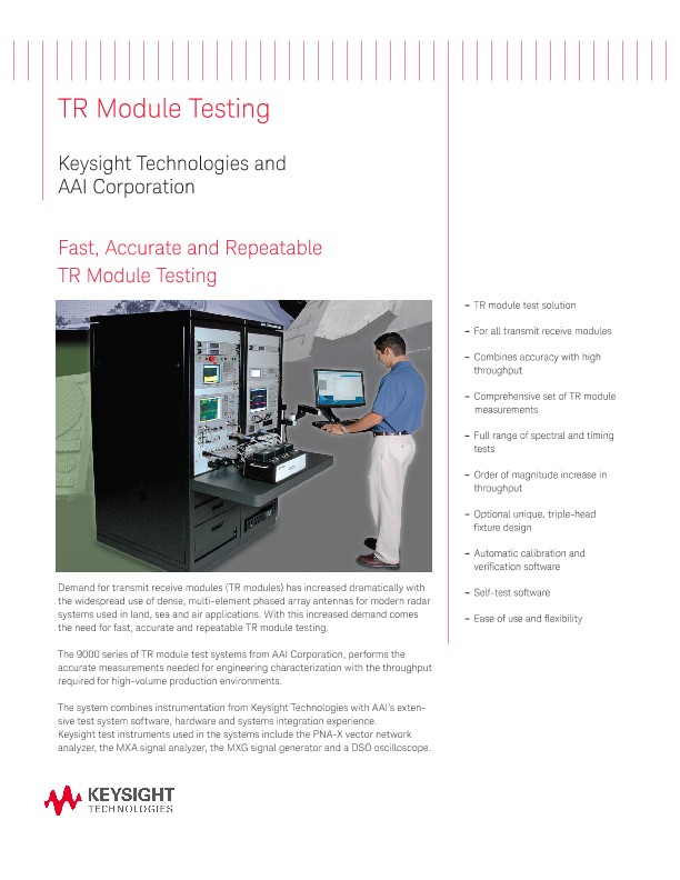 TR Module Testing