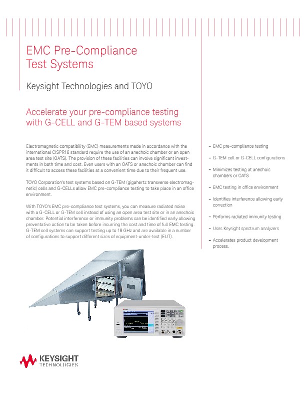 EMI Pre-compliance Measurement Systems