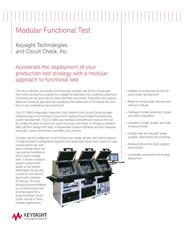 Modular Functional Test