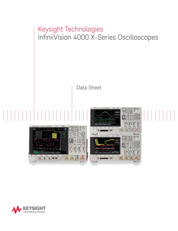 InfiniiVision 4000 X-Series Oscilloscopes