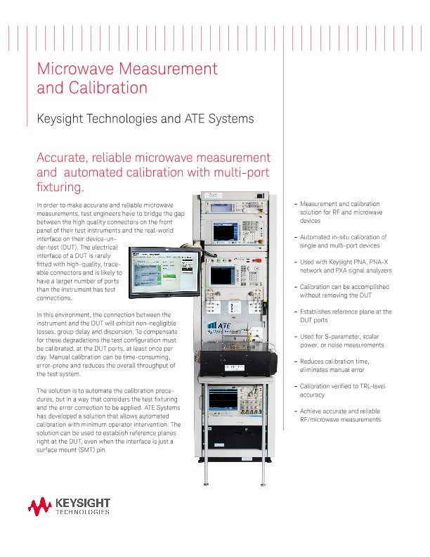 Microwave Measurement and Calibration