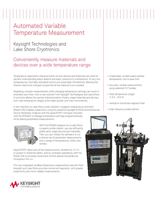 Automated Variable Temperature Measurement
