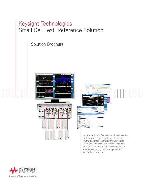 Small Cell Test, Reference Solution