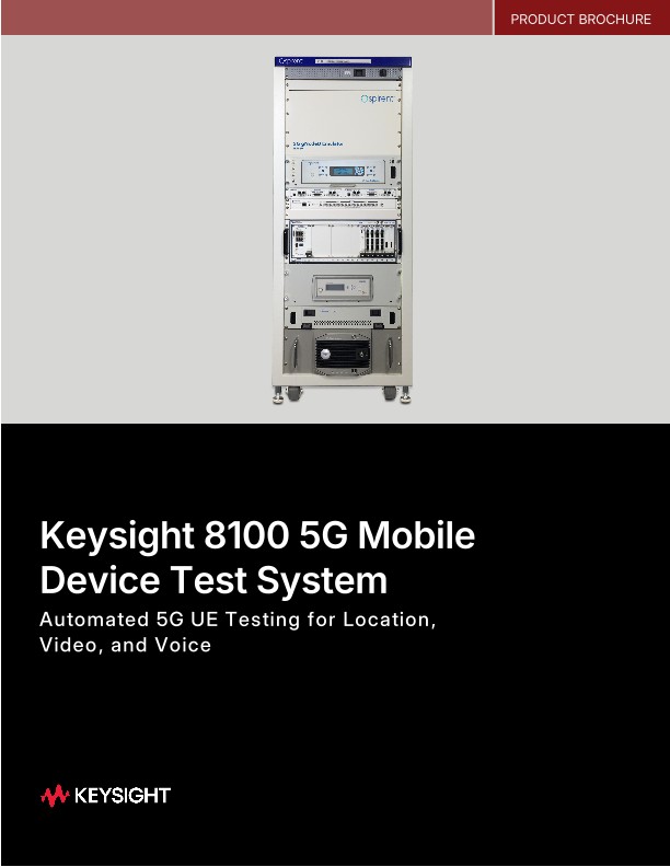 Keysight 8100 5G Mobile Device Test System