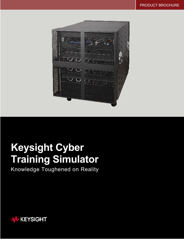Keysight Cyber Training Simulator