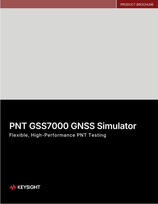 PNT GSS7000 GNSS Simulator