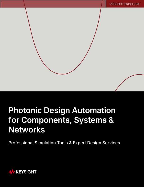 Photonic Design Automation for Components, Systems & Networks