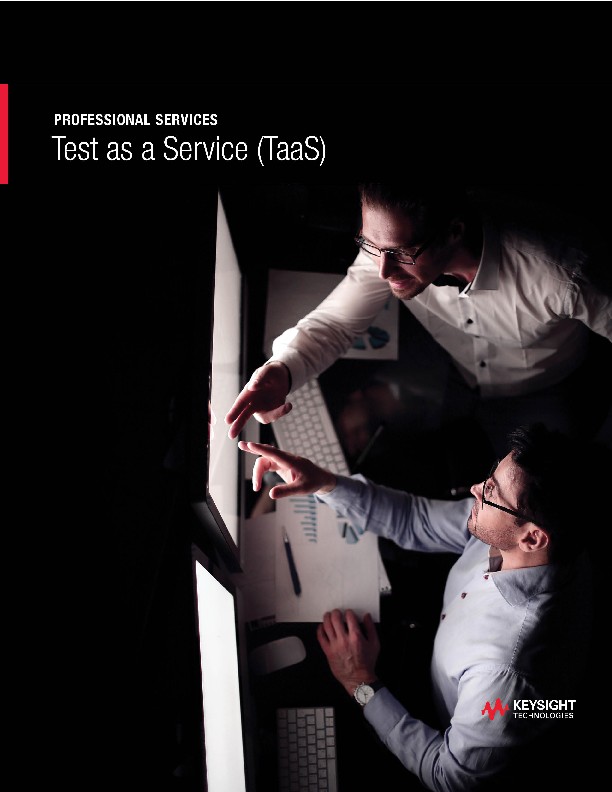 Professional Services Test as a Service (TaaS)