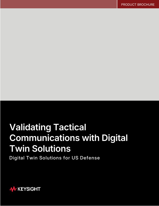 Validating Tactical Communications with Digital Twin Solutions