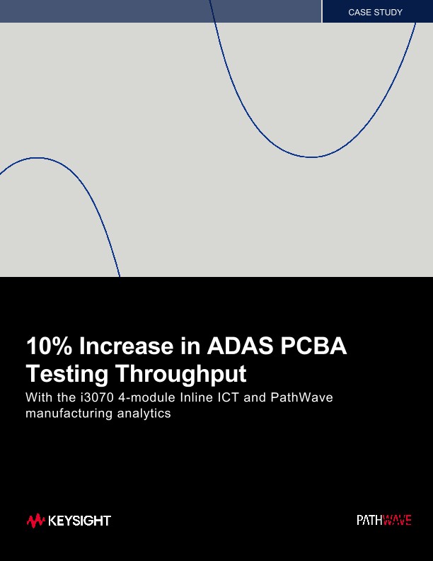 10% Increase in ADAS PCBA Testing Throughput