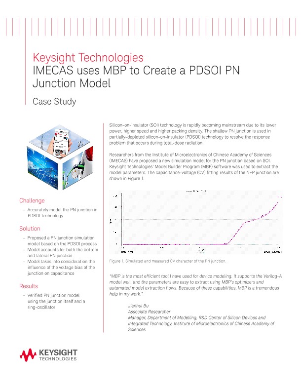 Creating a PN Junction Model with MBP Device Modeling Software