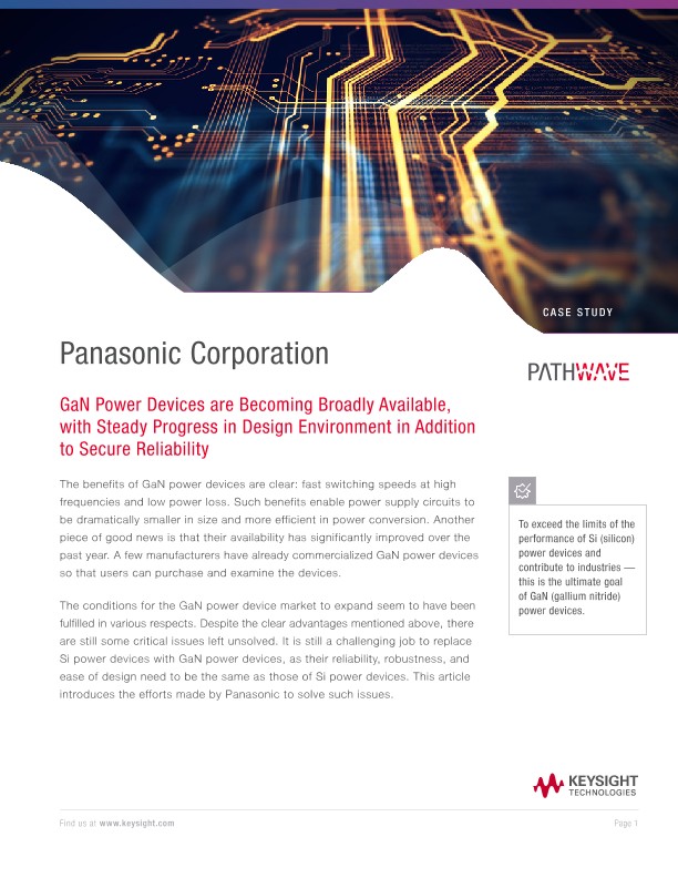 GaN Power Devices: Design Environment Benefits
