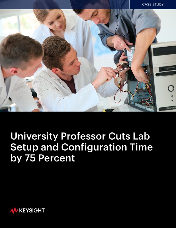 University Professor Cuts Lab Setup and Configuration Time by 75 Percent