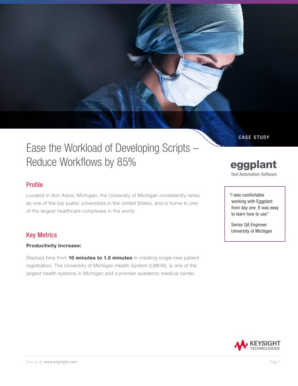 Ease the Workload of Developing Scripts – Reduce Workflows by 85%