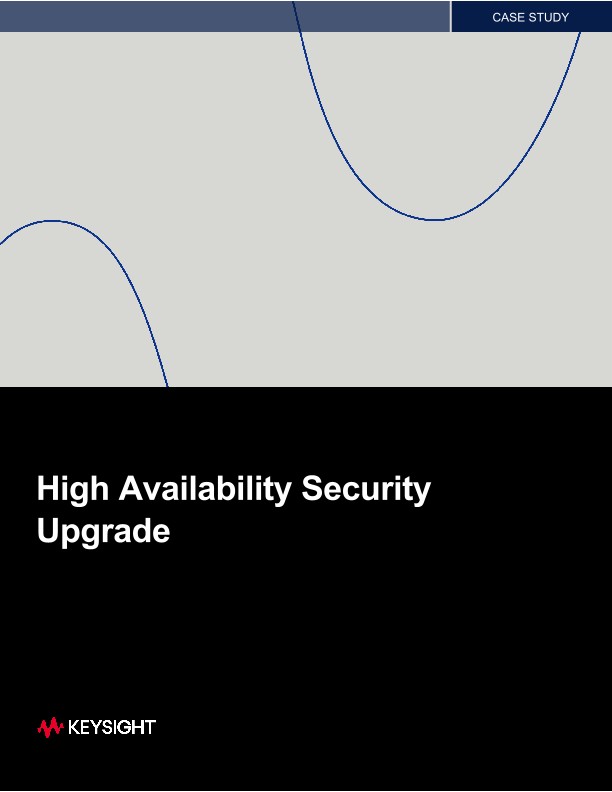 High Availability Security Upgrade