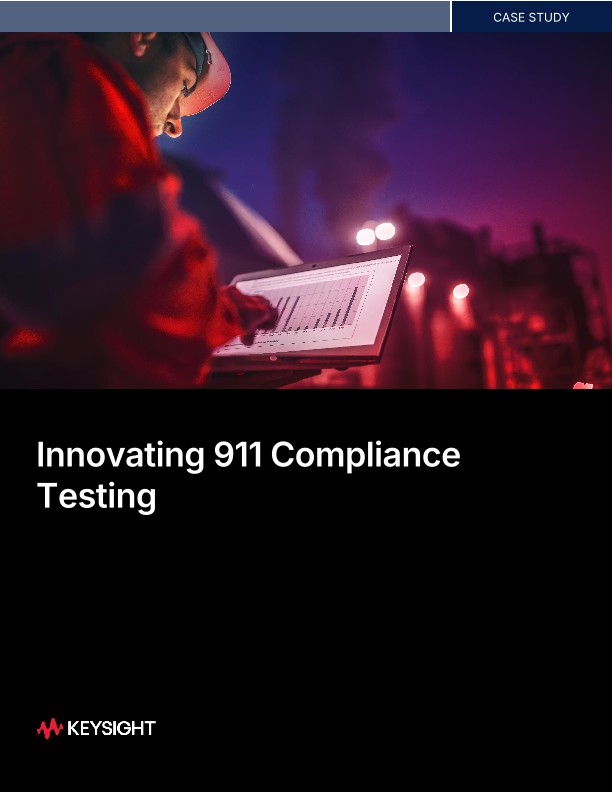 Innovating 911 Compliance Testing
