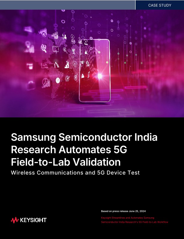 Samsung Semiconductor India Research Automates 5G Field-to-Lab Validation