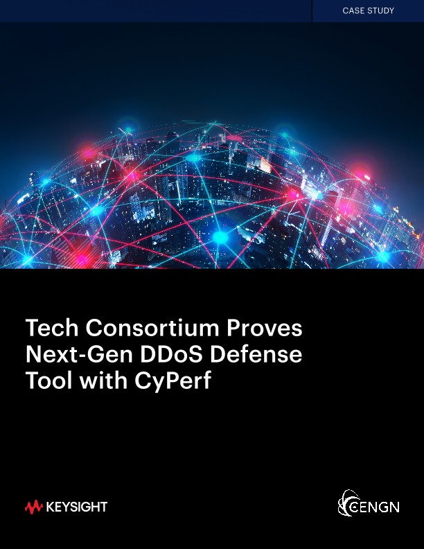 Tech Consortium Proves Next-Gen DDoS Defense Tool with CyPerf