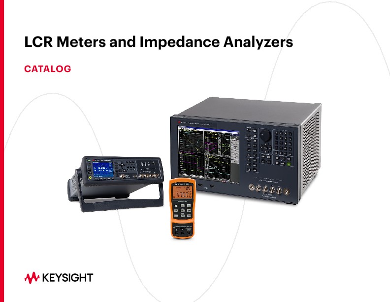 LCR Meters and Impedance Analyzers Catalog