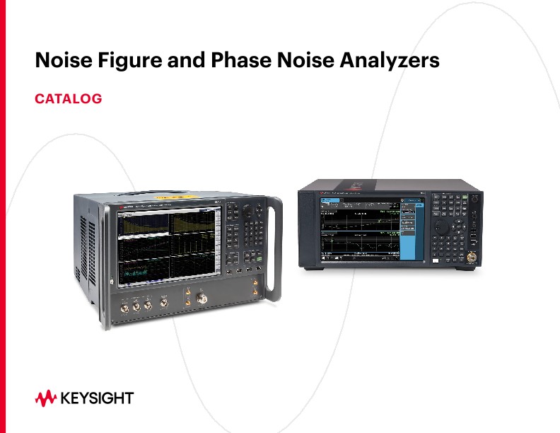 Noise Figure and Phase Noise Analyzers Catalog PDF Asset Page | Keysight