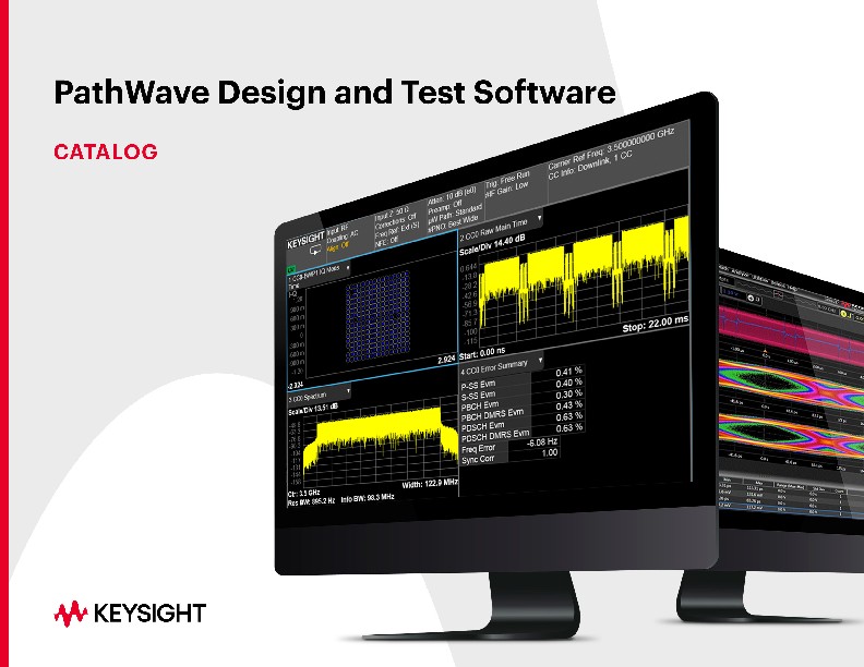 PathWave Design and Test Software Catalog