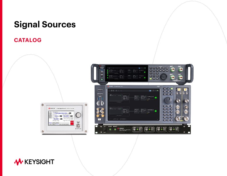 Signal Sources Catalog