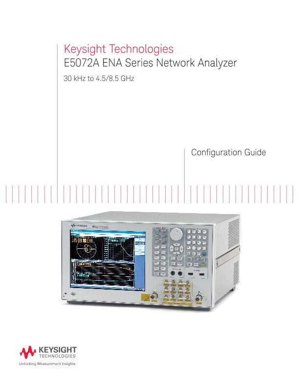 E5072A ENA Series Network Analyzer 