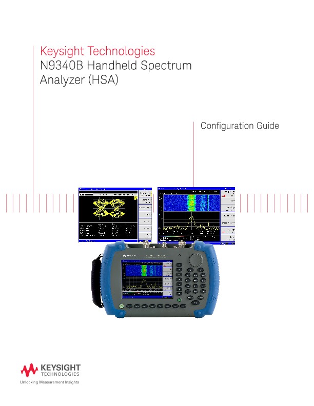 N9340B Handheld Spectrum Analyzer (HSA) 