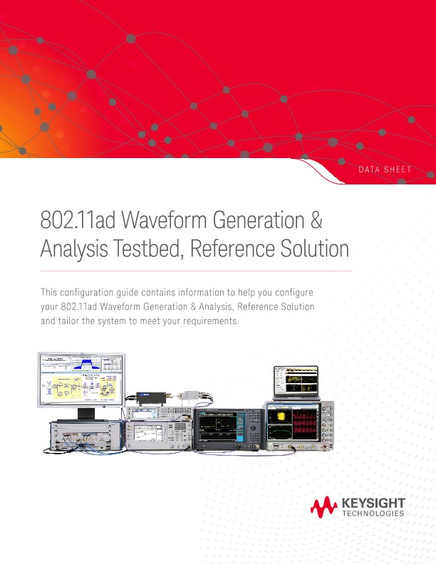 802.11ad Waveform Generation and Analysis Testbed, Reference Solution