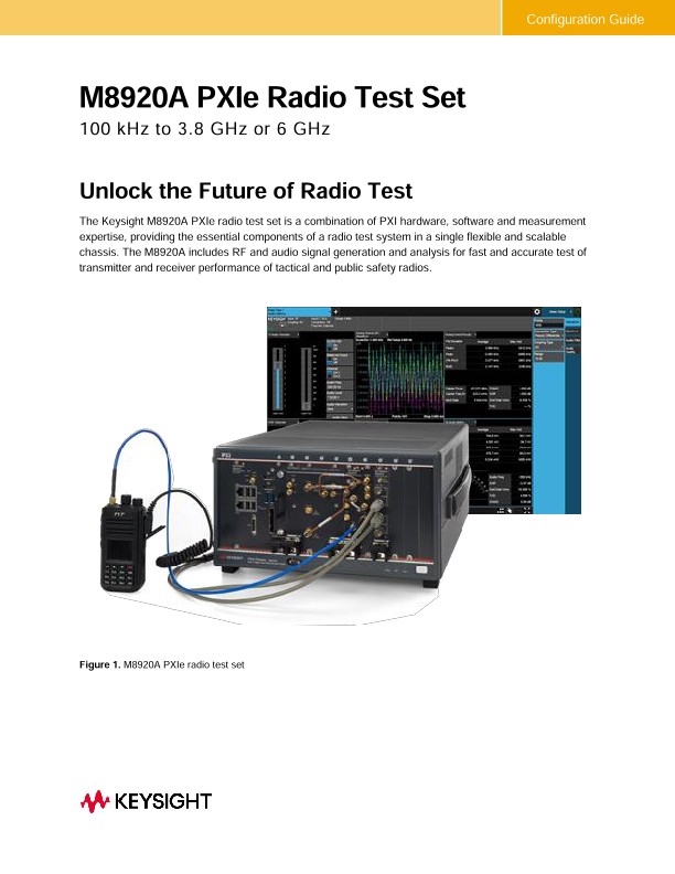 M8920A Radio Test Set