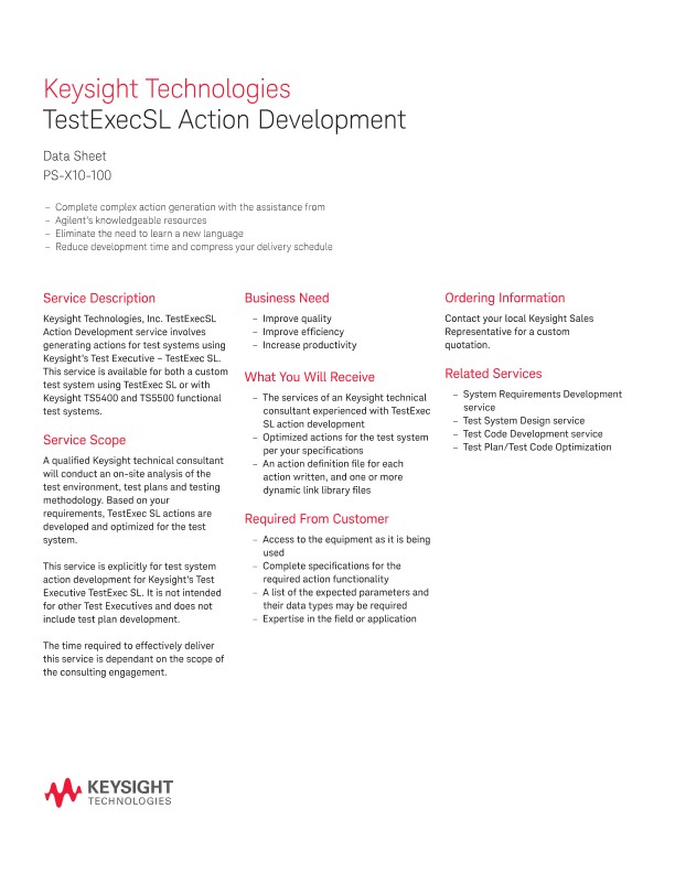 Test ExeclSL Action Development 
