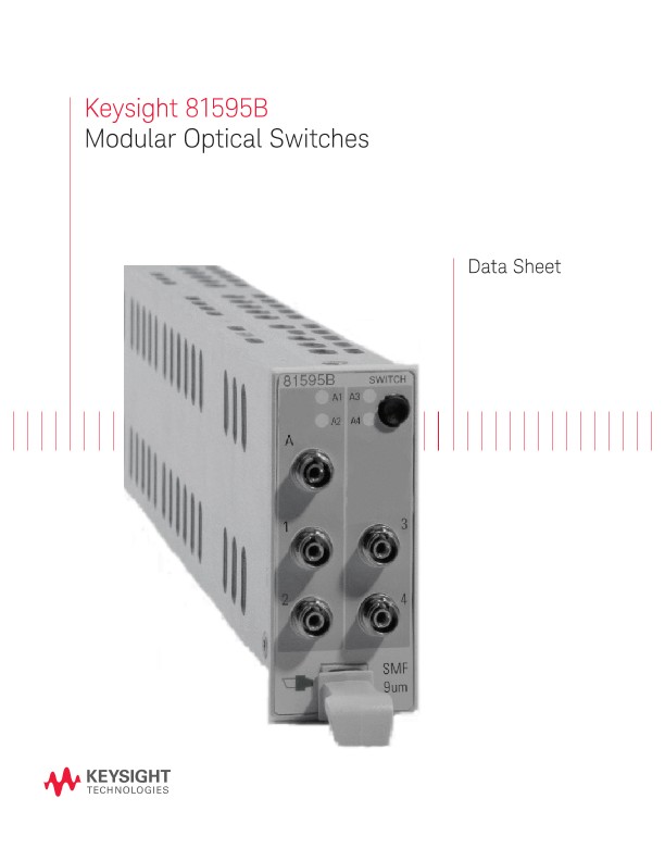 81595B Modular Optical Switches 