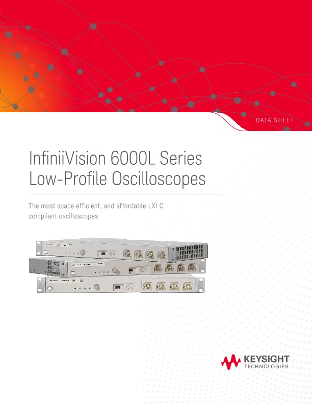 InfiniiVision 6000L Series Low-Profile Oscilloscopes PDF Asset Page ...