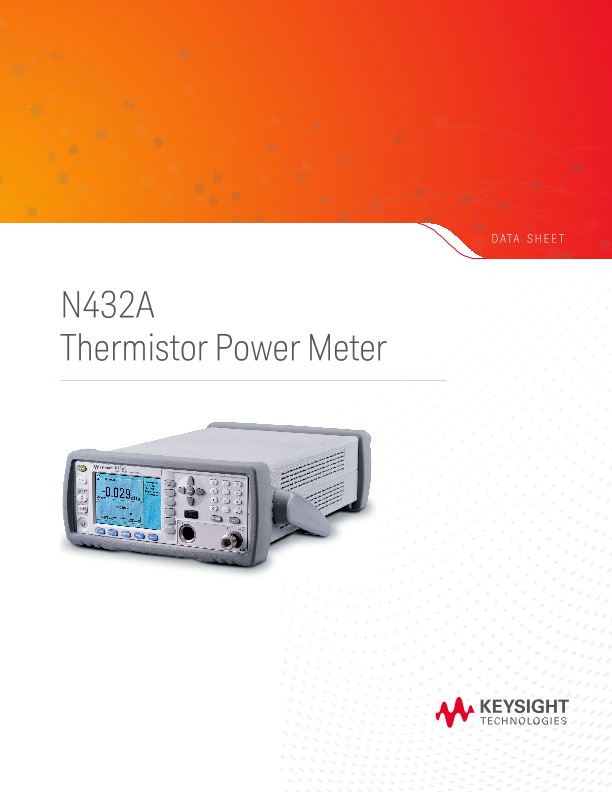 N432A Thermistor Power Meter