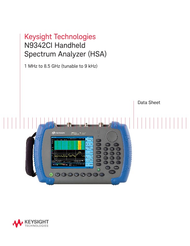 N9342CI Handheld Spectrum Analyzer (HSA)