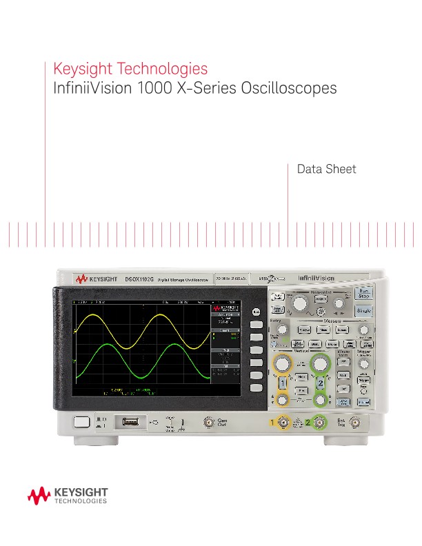 InfiniiVision 1000 X-Series Oscilloscopes