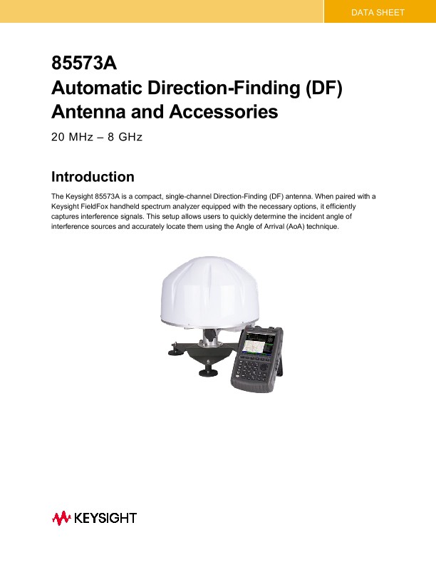 85573A Automatic Direction-Finding (DF) Antenna and Accessories