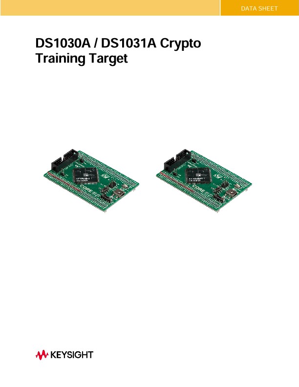DS1030A / DS1031A Crypto Training Target